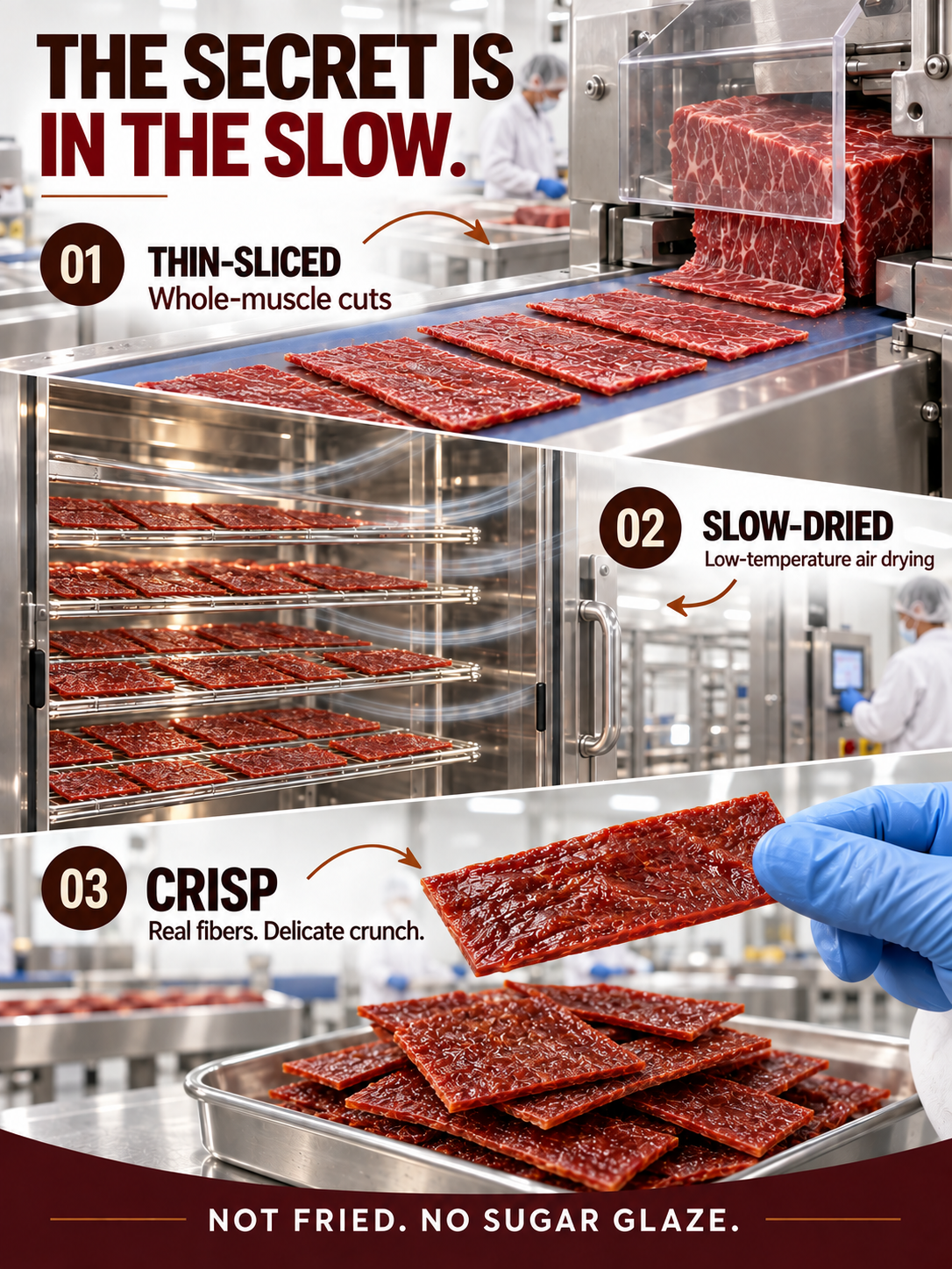 🥩 Australian Imported Beef Crisps | 0 Sugar, High Protein | Helps Regulate Blood Sugar & Blood Pressure | Supports Heart Health